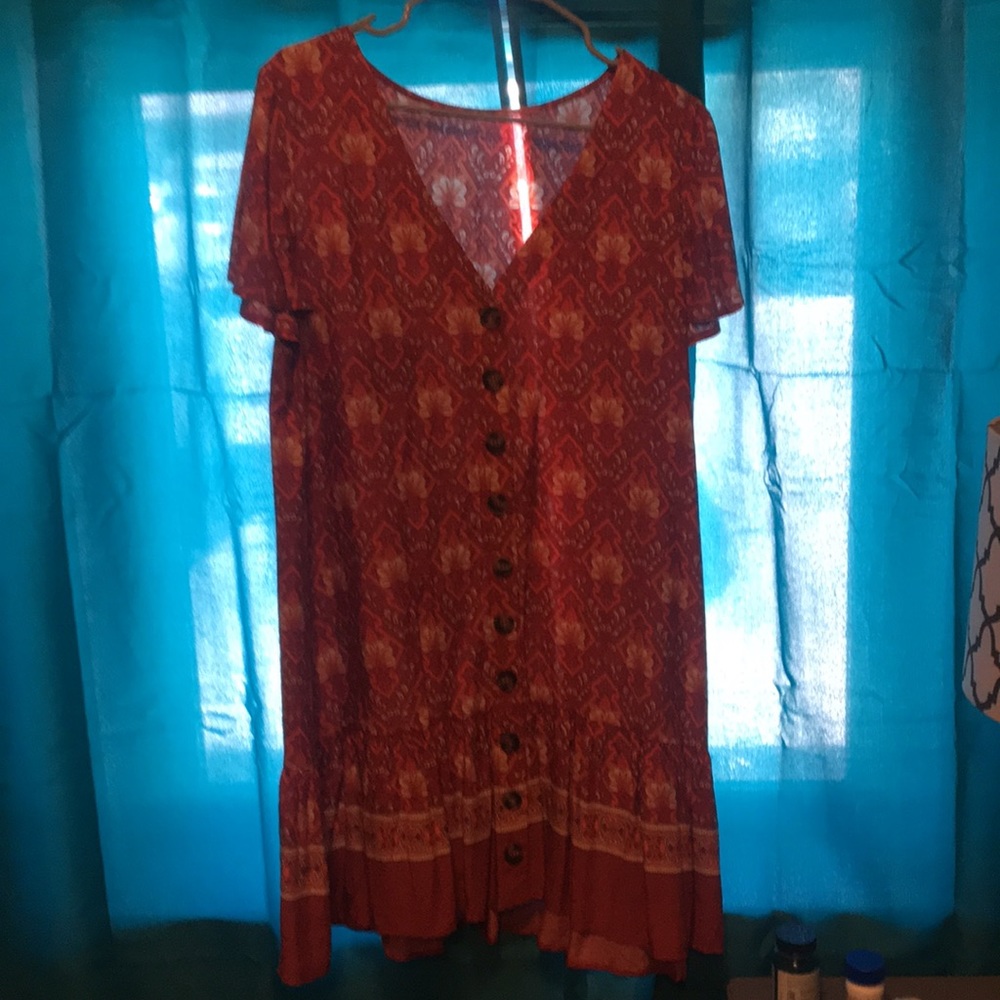 Printed dress